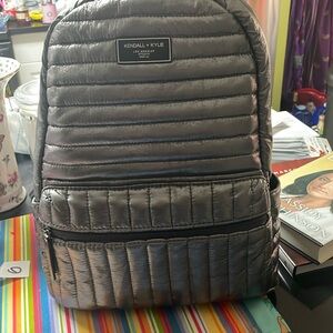 Back Pack.   Silver